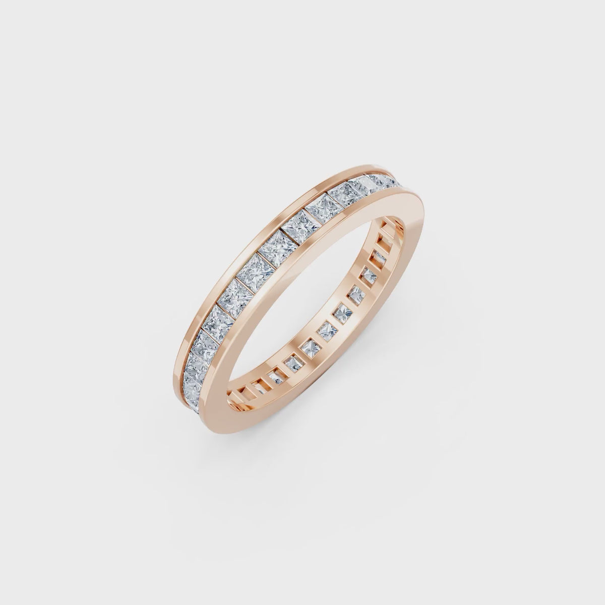 Right Round The Finger Ring turning, rose gold