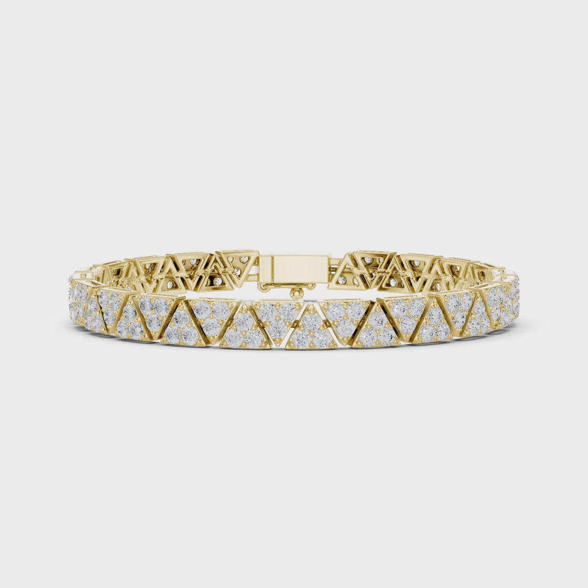 Right Round The Wrist Bracelet turning, 18KT yellow gold